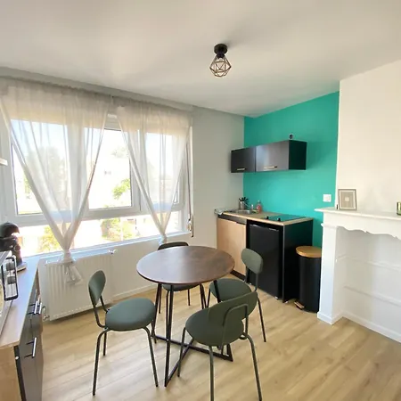 Appt 4 Couchages Jardin Laverie Parking شقة
