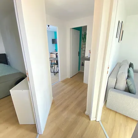 شقة Appt 4 Couchages Jardin Laverie Parking Dunkirk