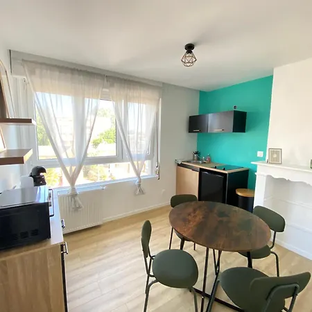 Appt 4 Couchages Jardin Laverie Parking * Дюнкерк